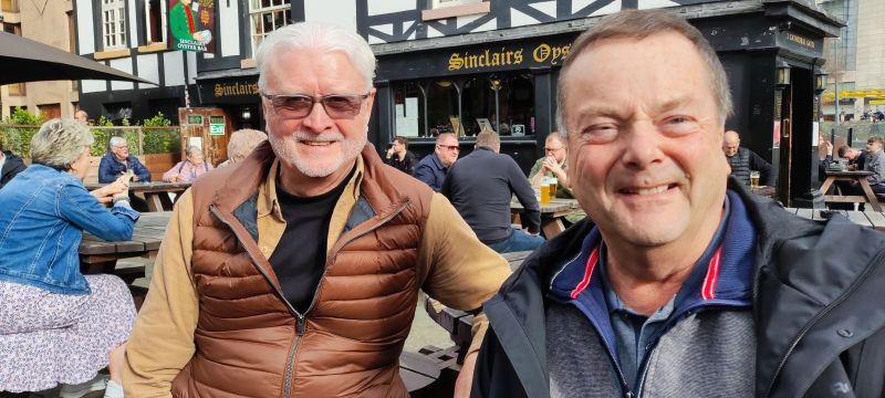 Brian Egan and Keiith Washington